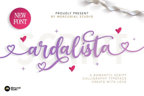 Ardalista: A Charming Script Font That Elevates Small Business Branding