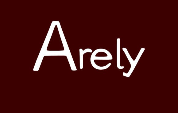 Arely: A Romantic Handwritten Font for Makers