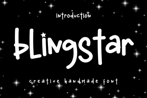 Blingstar: A Friendly Display Font for Digital Branding