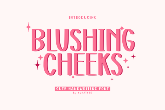 Blushing Cheeks Font: Warm, Friendly Branding for Small Businesses