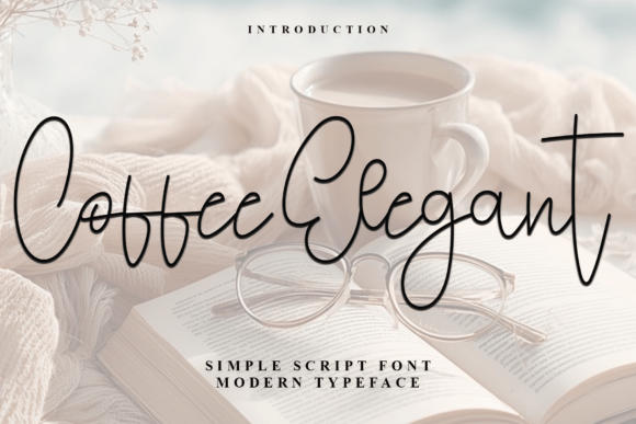 Coffee Elegant: A Festive Script Font That Delivers Joy—Not Just Flair