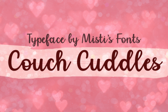 Couch Cuddles: A Warm, Editorial Script Font for Love-Centered Content