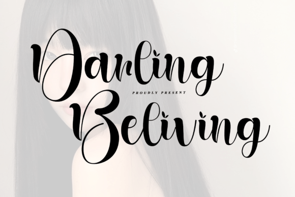 Darling Beliving: A Script Font That Elevates Campaign Moments