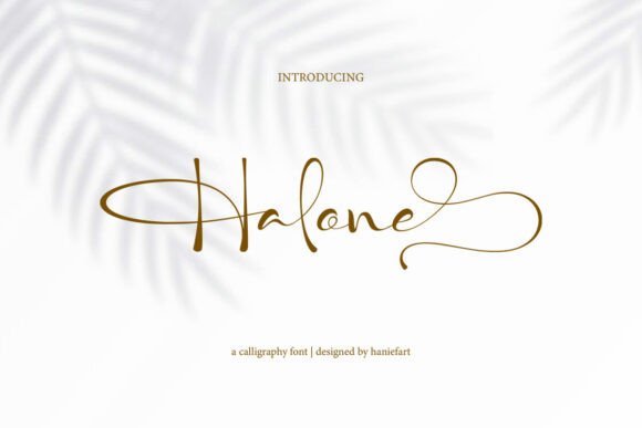 Halone: A Handwritten Typeface That Elevates Digital Branding
