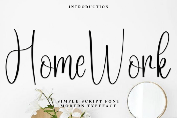Home Work: A Festive Display Font That Makes Holiday Campaigns Instantly Recognizable