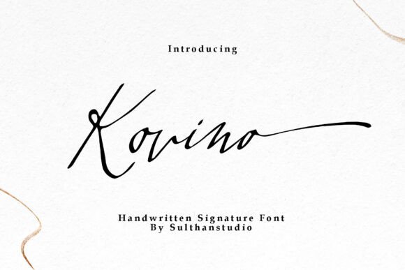 Kovino: A Thoughtful Script Font for Editorial Warmth