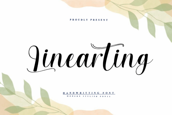 Linearting: A Handwritten Font That Feels Like a Quiet Conversation