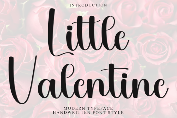 Little Valentine: A Warm, Playful Font for Editorial Charm