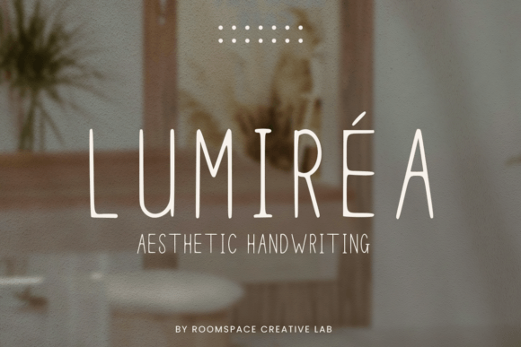 Lumirea: A Handwritten Typeface That Makes Campaigns Feel Human