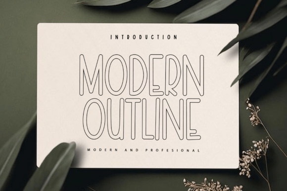 Modern Outline: A Playful Handwritten Font for Campaign Headlines