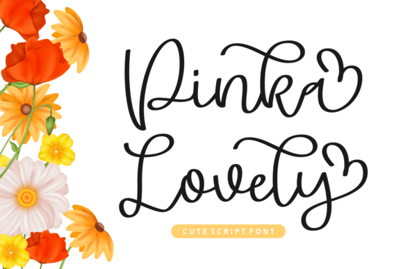 Pinka Lovely: A Sweet Script Font for Scroll-Stopping Brand Moments