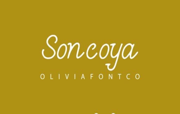 Soncoya: A Handwritten Font That Makes Your Brand Feel Thoughtful