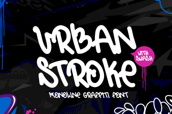 Urban Stroke: A Bold Script Font for Scroll-Stopping Marketing